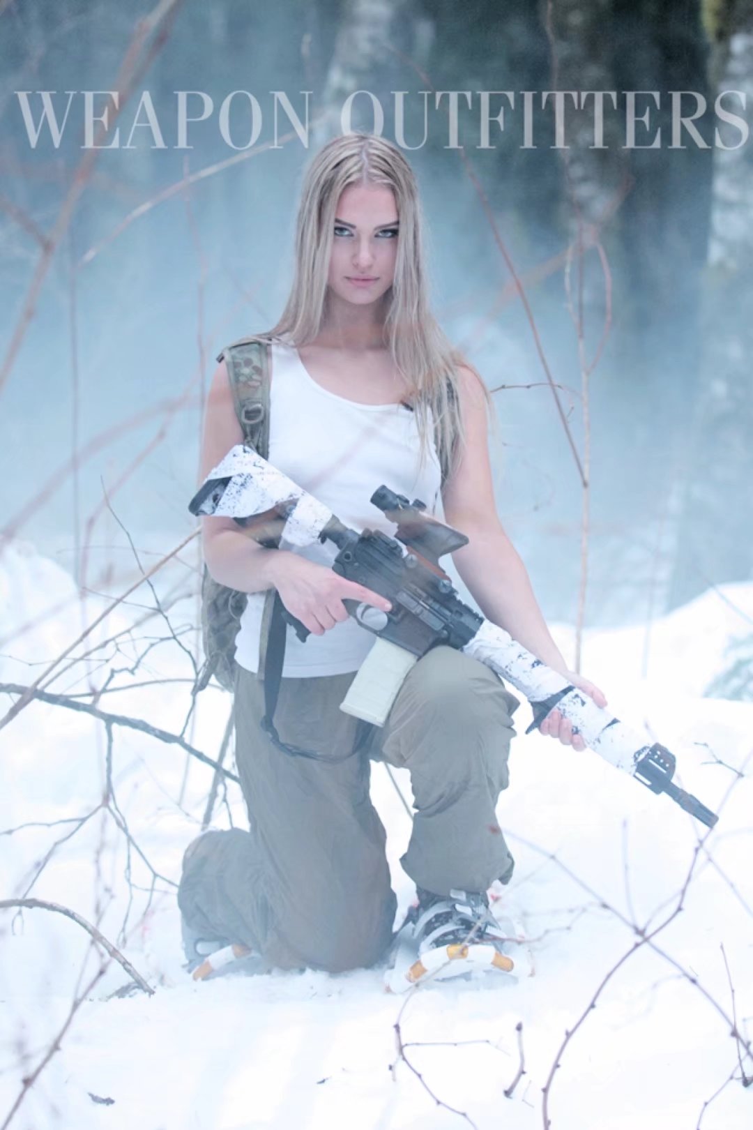 【周末MM例图】推销AR步枪的大美女 说说美