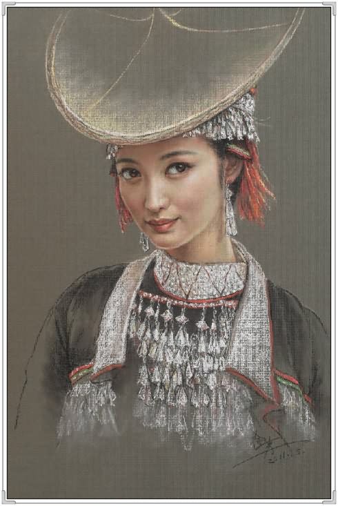 徐小稀人物油画