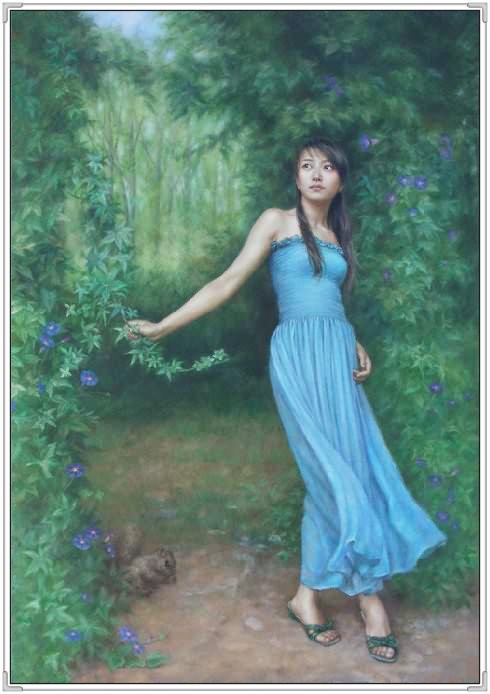 徐小稀人物油画