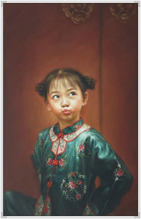 徐小稀人物油画