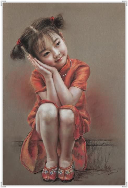 徐小稀人物油画
