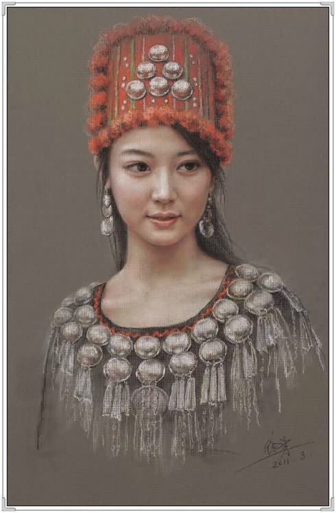 徐小稀人物油画