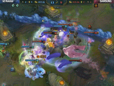 最后一波团,安掌门扎克带回deft女警秒杀成关键!