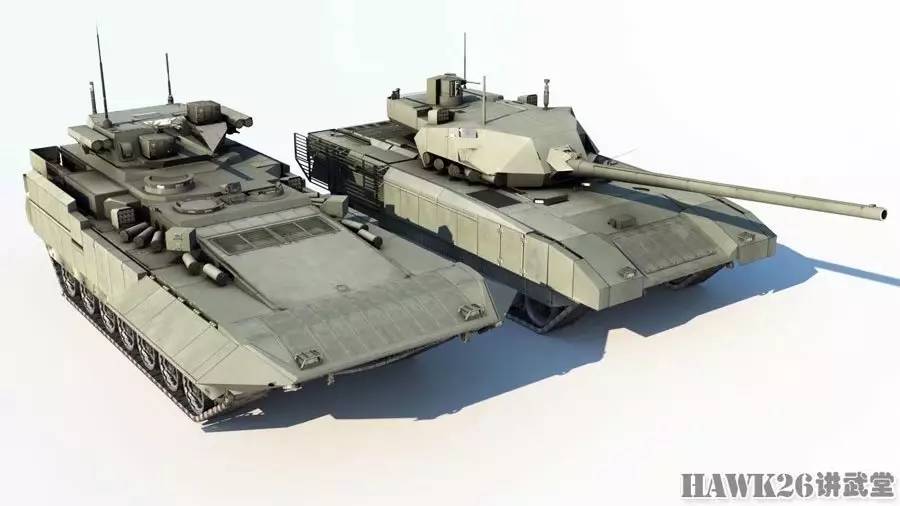 也许,这样的主战坦克,重型步兵战车采用同一底盘,是未来重型步兵战车