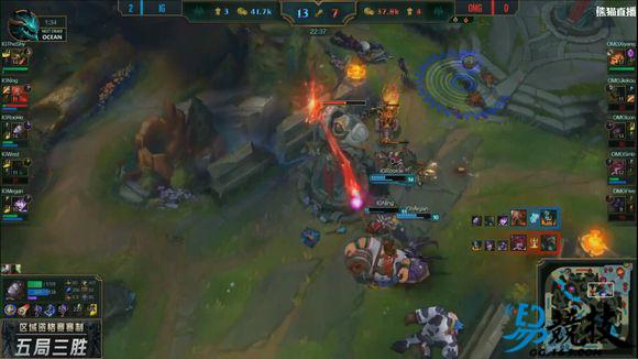 双皇发威！英雄联盟S7预选赛iG完胜OMG