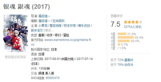 银魂动画剧情_银魂真人电影剧情_小栗旬好看的电影