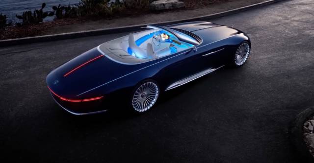 最牛的电动超跑来了,奔驰迈巴赫造!_凤凰资讯