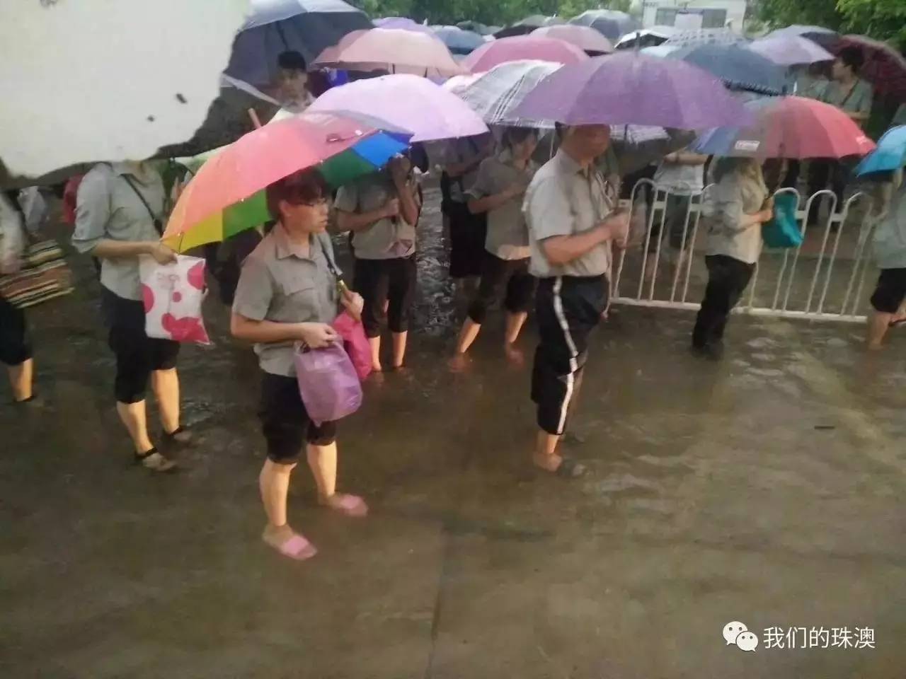 潮汕侥幸躲过台风,珠海中山澳门严重水浸!还敢