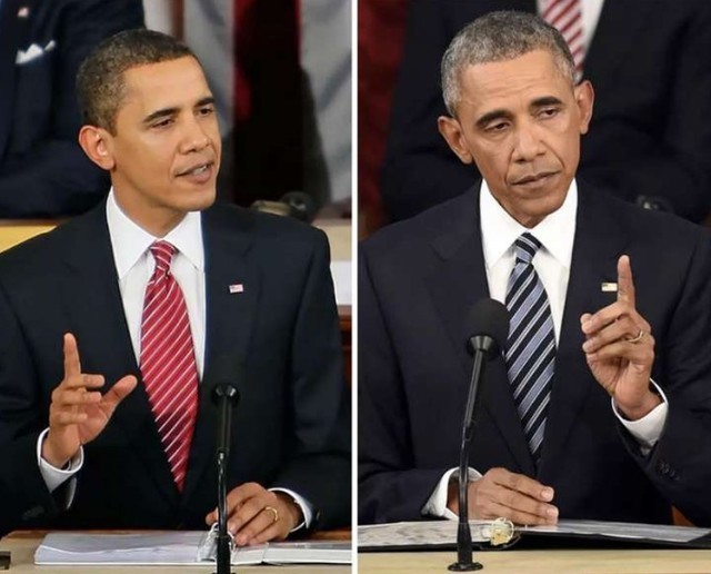 10张图告诉你美国总统是衰老最快的人