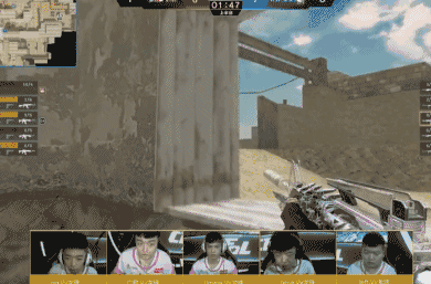 外会玩会玩坏cfpl 国外战队爆笑精彩镜头gif