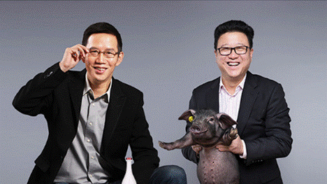 (丁磊和吴晓波既是多年好友,又同为互联网新农人)这次让两个品牌走到