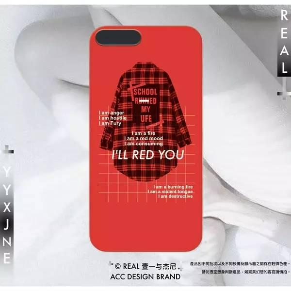 手机壳创意 红恶搞欧美潮牌 苹果7Plus OPPO