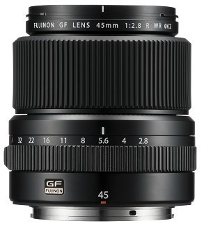 富士紧凑轻量化镜头GF45mmF2.8 R WR发布