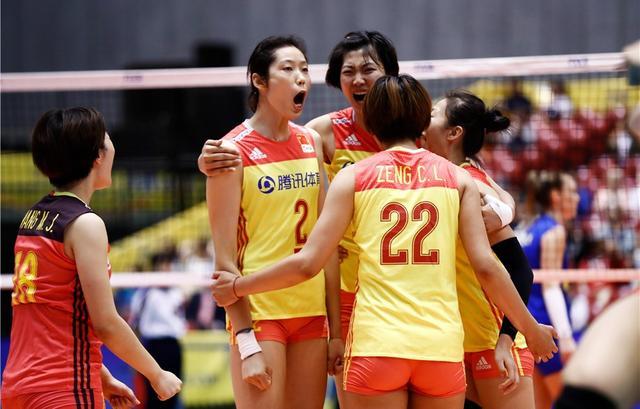 大冠军杯第二轮积分榜：中国女排升至第1 巴西第2