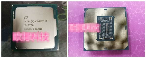 Intel酷睿i7-8700散片现身淘宝:触点不变逼你换