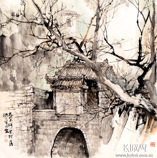 京、津、冀国画家河北古村落作品展将于9月20日在河北美术馆开展