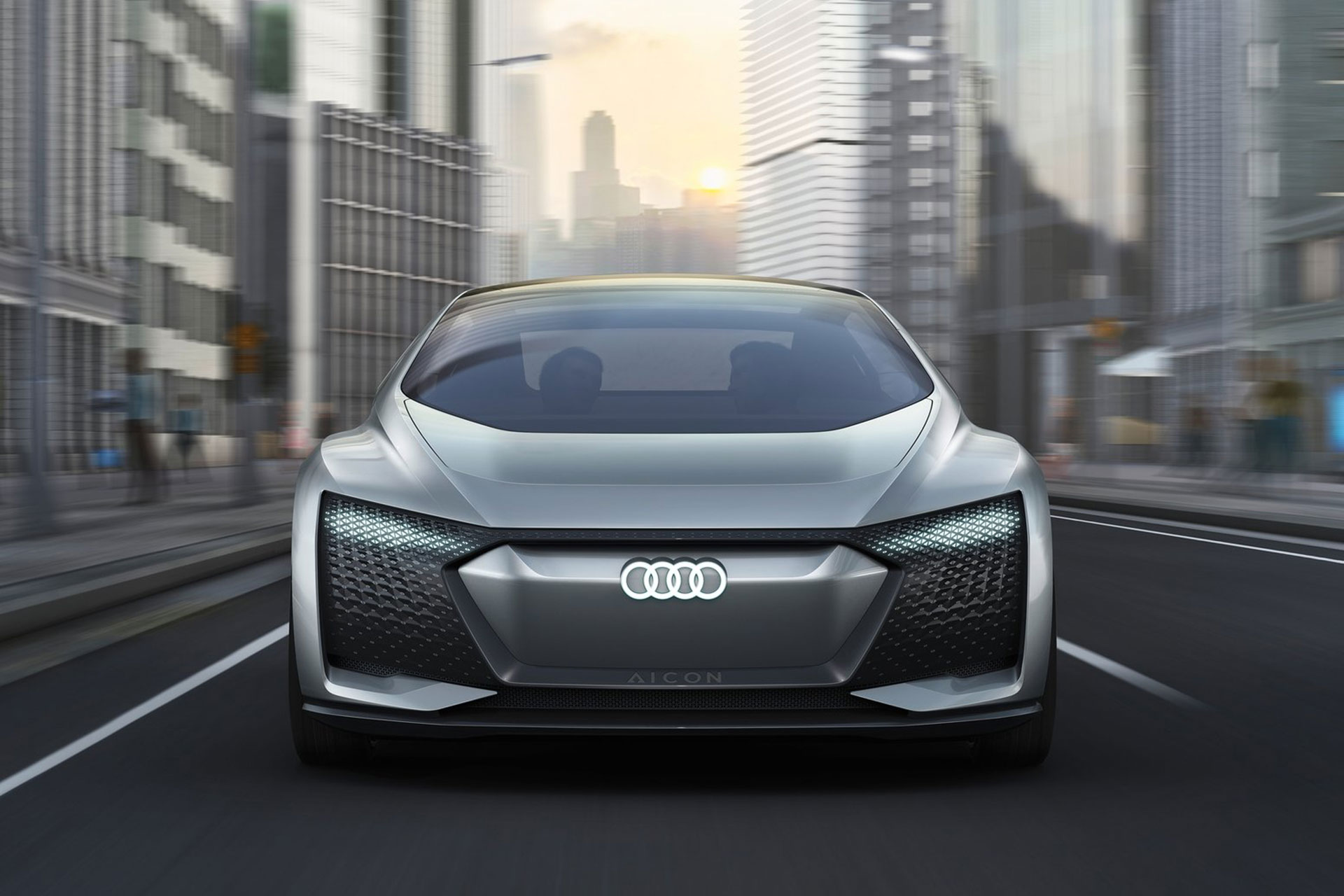 野心很大的奥迪发布了一款无人驾驶概念车 但离我们很远_凤凰科技