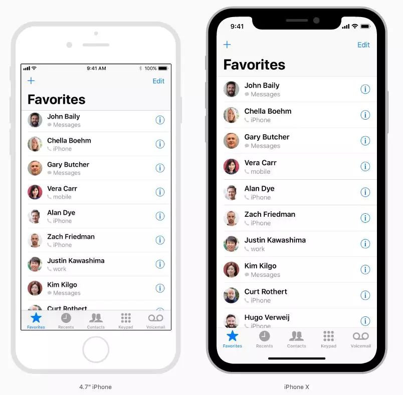 苹果iphone12最新界面,iphone12默认界面 苹果iphone x上的ios11大不同