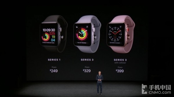 Apple Watch 3发布 支持蜂窝/329美元起