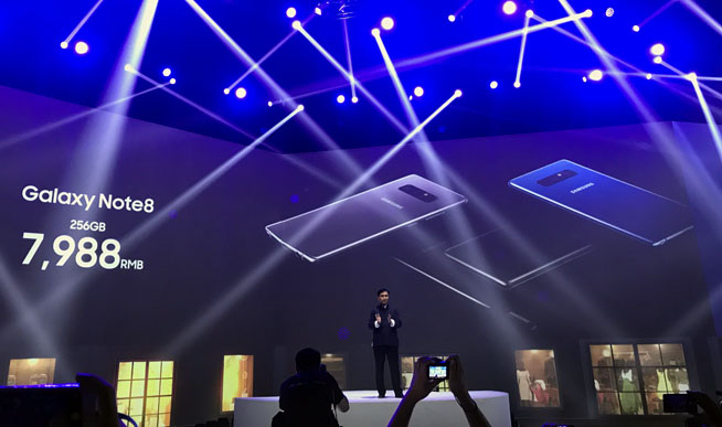 国行三星Note8月底上市：6988元起，电池经八重严苛考验