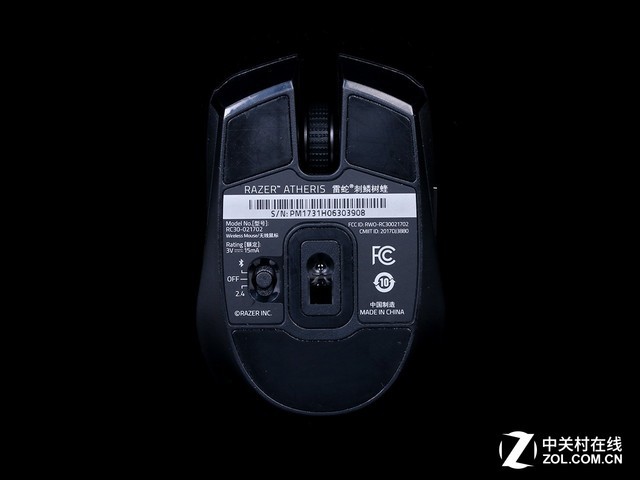 双模7200dpi 雷蛇刺鳞树蝰无线鼠标评测