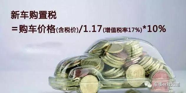 明年买车的注意！1月1日起购置税又变了！