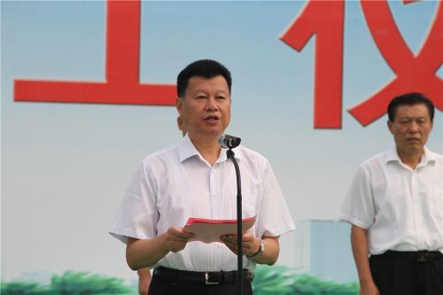 济南长清42个重点项目集中开工 包括东王城中