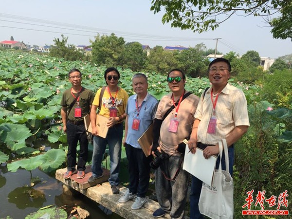 古镇唐风-全国国画名家走进湘江古镇群采风