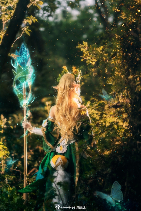 《王者荣耀》王昭君Cosplay:宛如神话中的精灵