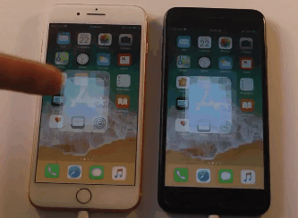 a11渣优化!iphone 8 plus/7 plus ios11运行速度对比