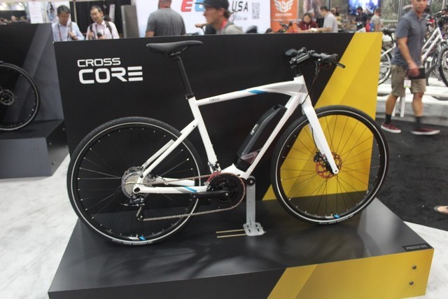 休闲骑行 雅马哈展出全新电动自行车 