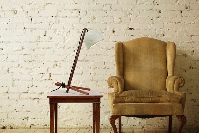 新玩法!英国设计师用蘑菇菌丝做台灯,质感超赞