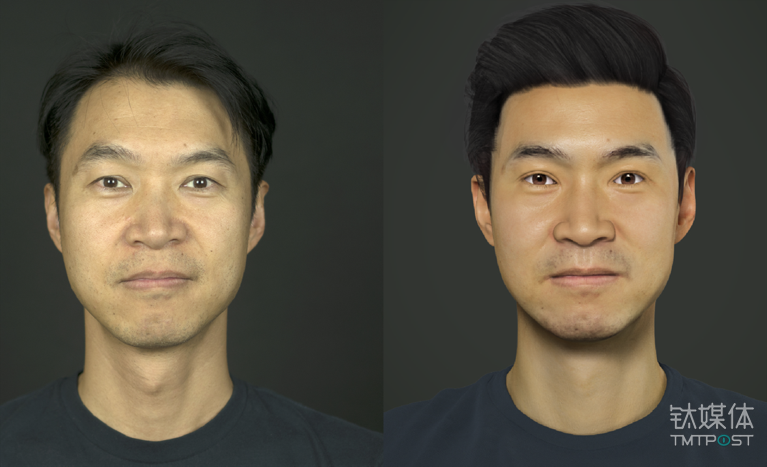 ObEN COO Adam Zheng（左）及他的PAI（右）