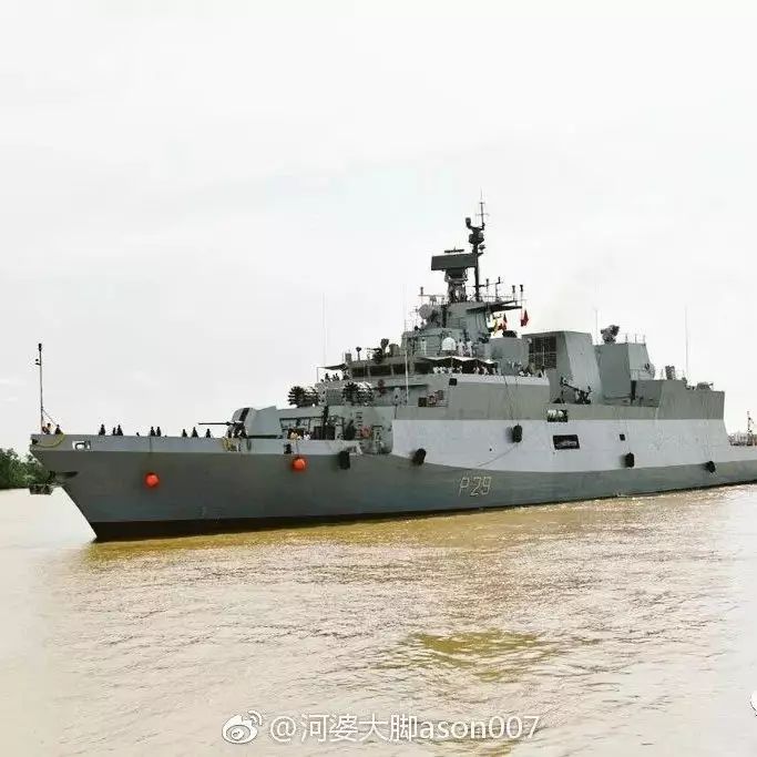 印度海军3艘新锐舰访越南 距离中国不足百公里