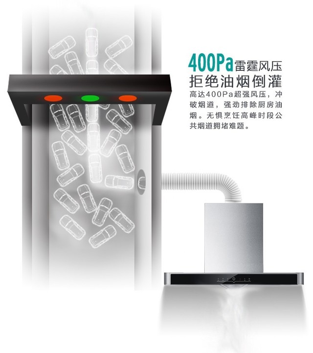 劲薄机身与强大吸力兼得 四季沐歌T9600油烟机评测