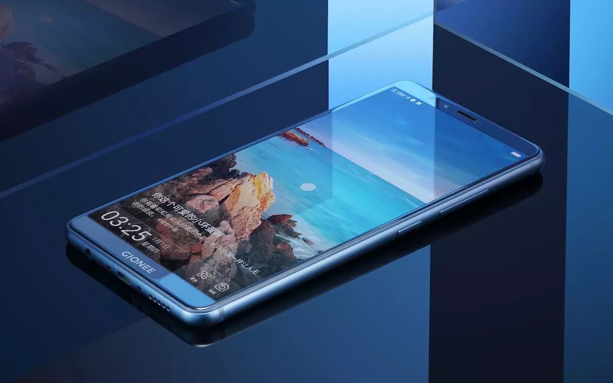 金立也发全面屏手机, 依旧主打安全