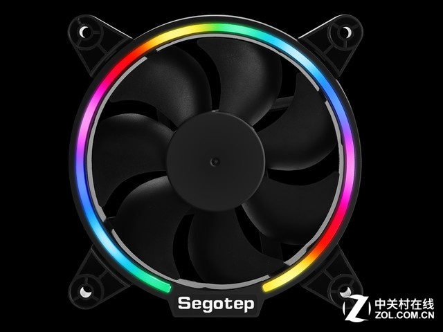 极致光效 鑫谷光致炫彩RGB风扇评测