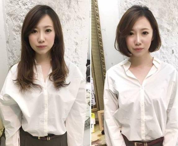 剪短发可以显胸大?看完这些比照图,我信了!