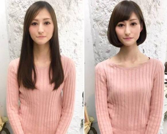 剪短发可以显胸大?看完这些比照图,我信了!