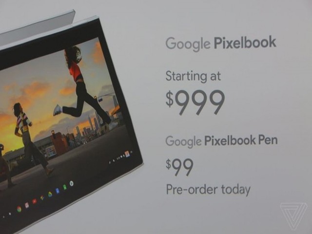 谷歌发布Pixelbook 
