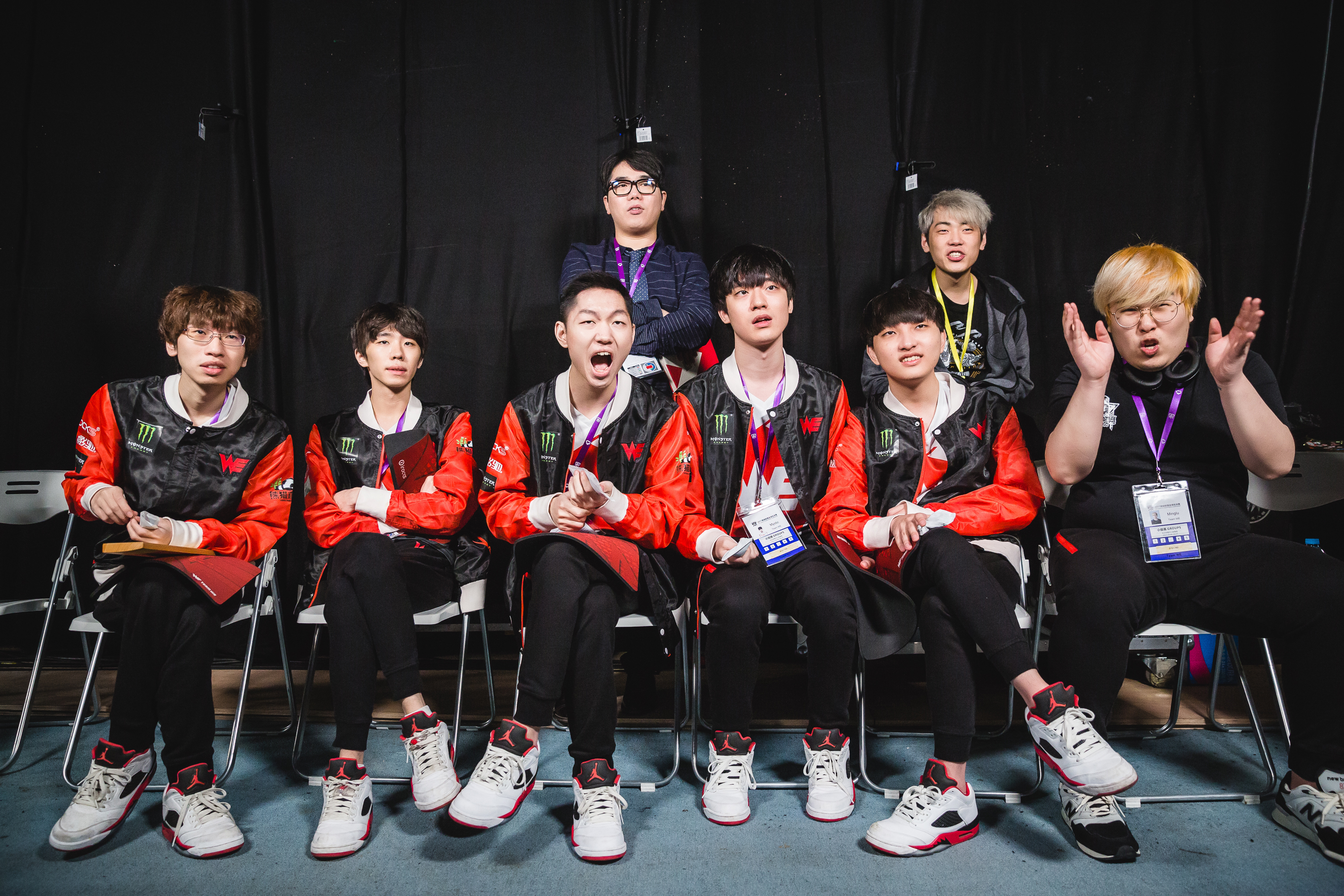 WE战队赛后采访:赢得有些莫名其妙_esports电