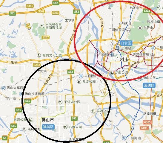 中国面对面的地级市区,你知道几对呢?