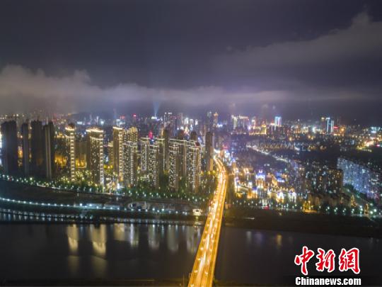 丽水夜景 丽水宣传部提供