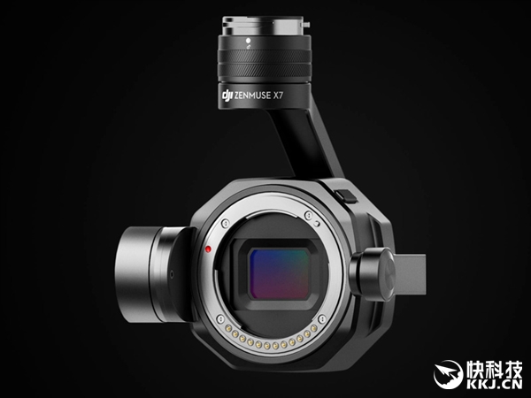 大疆发布全新Zenmuse X7云台相机：6K分辨率RAW视频