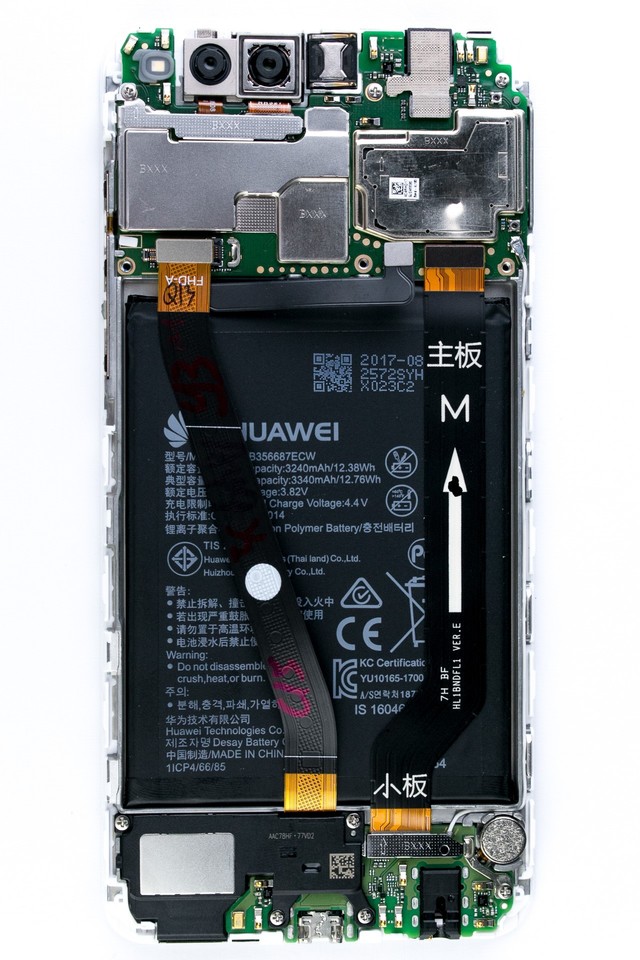 卖1299抢iPhone X饭碗 荣耀7X拆解示众 