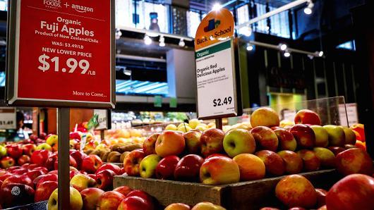 美国消费者不喜欢网购食品 亚马逊收购全食超