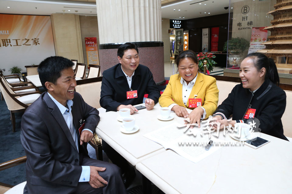 十九大云南代表表情包:阳光笑颜展自信(高清组