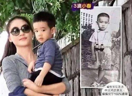 Jasper和陈小春长的一模一样，怪不得应采儿不要生女儿