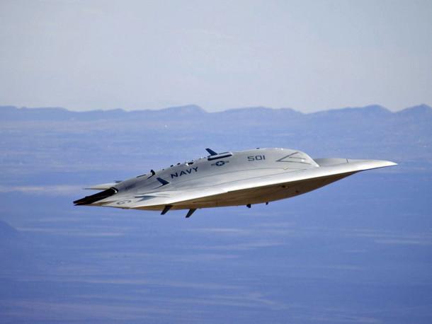 X-47B告别了“黄貂鱼”：但美海军无人机仍领先于中国