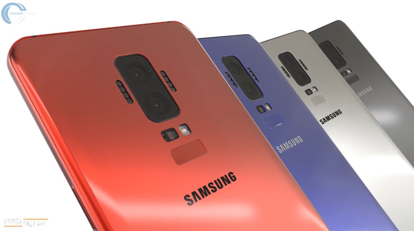 最新的三星Galaxy S9概念手机:模块化设计